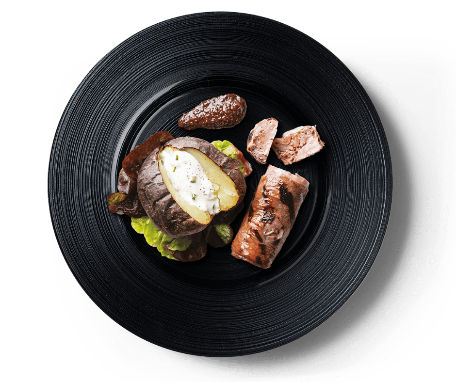 L'andouillette de Toyes courtepaille, grillée à la cheminée