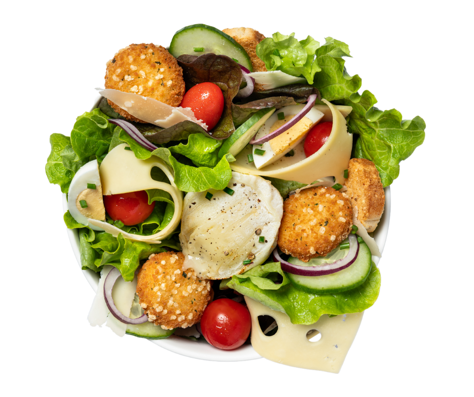 Salade Quatuor de fromages
